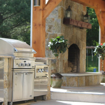 POST AND BEAM PAVILION
