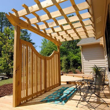 Oriental Style Entry Deck