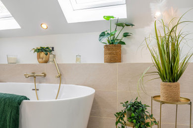 Lésigny - Rénovation d'un séjour et d'une salle de bain