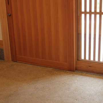 むくり屋根の家