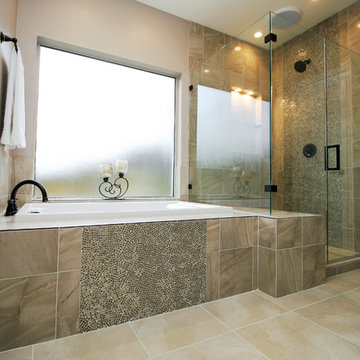 "Charmed" - Master Bathroom & Powder Room