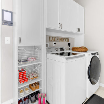 Custom Laundry Room Storage