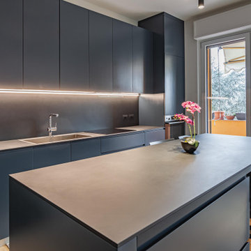 cucina blu notte