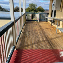 Colours for decking and entry and rear cement steps
