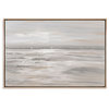 "Silver Landscape" Framed Canvas