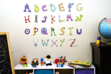 Cupertino Kids Room Alphabet Decoration