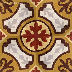 Classic Cement Tile Patterns - 床＆壁タイル