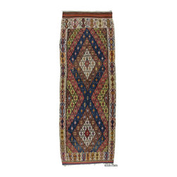 Antique Sivrihisar Kilim Rug - Area Rugs