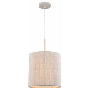 1 Light Pendant In Coastal Style-18.75 Inches Tall and 12 Inches Wide