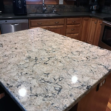 Cambria Bradshaw and Cambria Manchester Kitchen