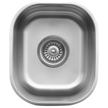 Karran 12" Undermount Stainless Steel Bar/Prep Sink