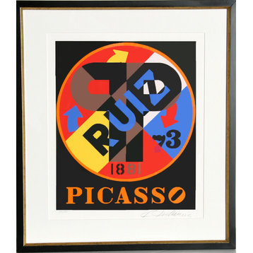 Robert Indiana "Picasso from The American Dream Portfolio" Serigraph