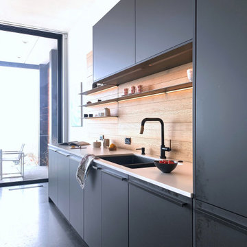 Minimalistic Open Plan Kitchen