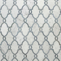 Jet Set Oasis in Carrara White - Tile