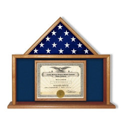 Semper fi Flag Display Case, Semper fidelis flag display cases - Products