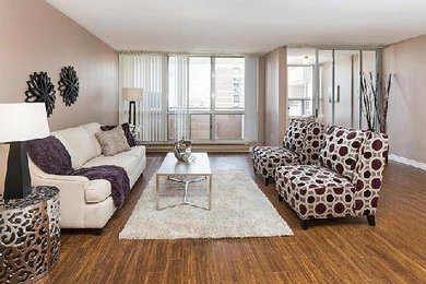 Inspiration for a living room remodel in Toronto