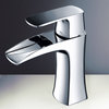 Fortore Single-Hole Bathroom Faucet, Chrome