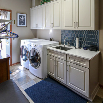 White Laundry Room