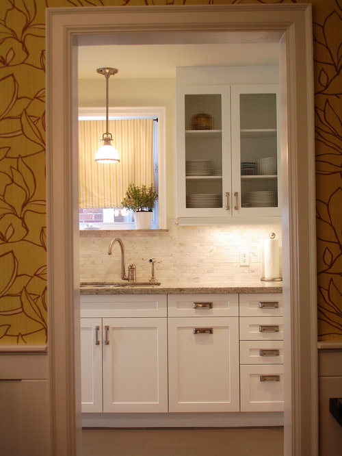 White Galley Kitchen | Houzz
