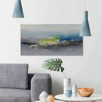 "Oriental Spring V" Painting Print on Wrapped Canvas