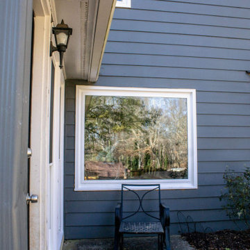 AFTER - 20+ Window Replacements using MI 1500 Series Vinyl Replacement Windows
