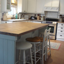 Wood countertops