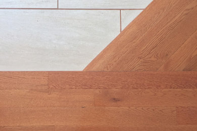 Hardwood Floor and Tile Installation in Common Area