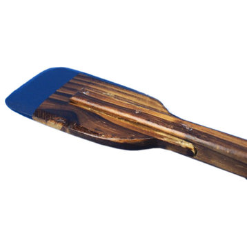 Wooden Timberlake Squared Rowing Decorative Wooden Oar With Hooks, 24''
