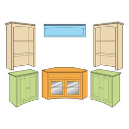 Concetta Corner Entertainment System - Entertainment Centers And Tv Stands
