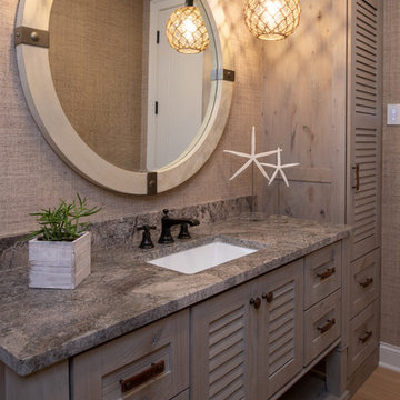Powder Room | East Coast Shingle Style Home