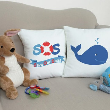 Nautical and Beach Throw Pillows