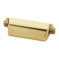 Bedford Awning Cup Cabinet Hardware Pull - Cabinet And Drawer Handle Pulls