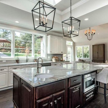 Kitchen Island and Window