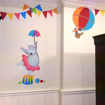 Circus murals