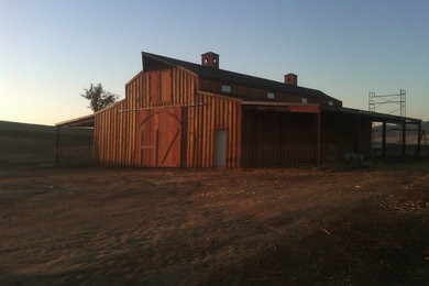 Inspiration for a rustic shed remodel in San Luis Obispo