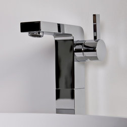 TEC ARTISAN TALL BASIN MIXER TAP WITH SIDE LEVER CHROME - Products