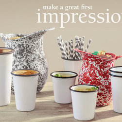 Red Enamelware - Ditch The Plastic - Products