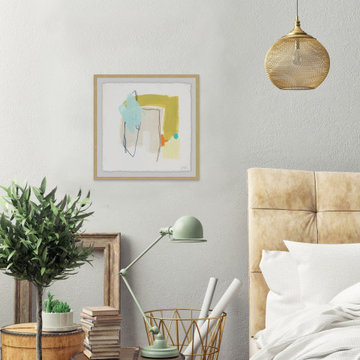 "Adagio V" Framed Painting Print