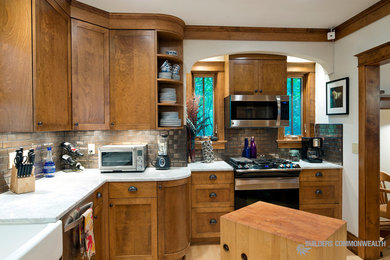 Example of a kitchen design in Other