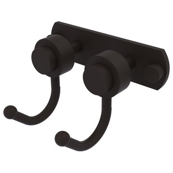 Mercury 2 Position Multi Hook with Smooth Accent, Oil Rubbed Bronze