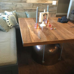 Reclaimed Oak Tabletop - Table Tops And Bases