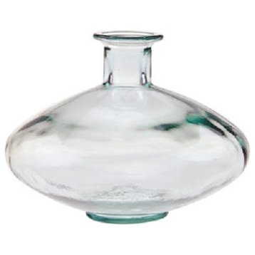 6 1/4-inch Disk Glass Vase