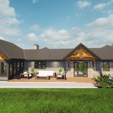 Madawaska River Waterfront Home Renovation and Addition