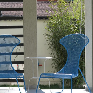 Gradina moderna - minimalist / Minimalist family garden
