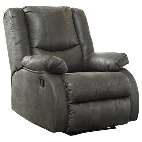 Signature Design by Ashley Bladewood Zero Wall Recliner in Slate