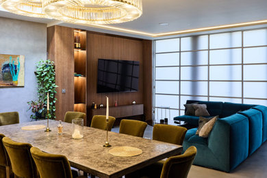 This is an example of a modern home in London.