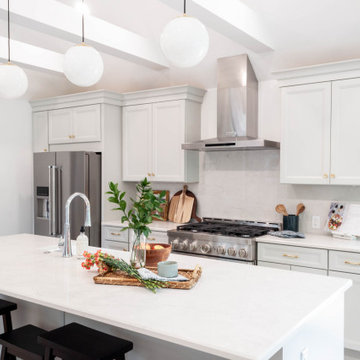 Nashville Sylvan Park Kitchen and Deck Addition