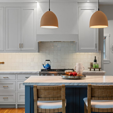 Fabulous 40s Custom Shaker Kitchen – Paint-Grade Maple Cabinets Sacramento