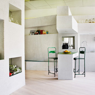 Un loft de 36m2 ¡a todo color!