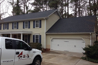 Garage - traditional garage idea in Raleigh